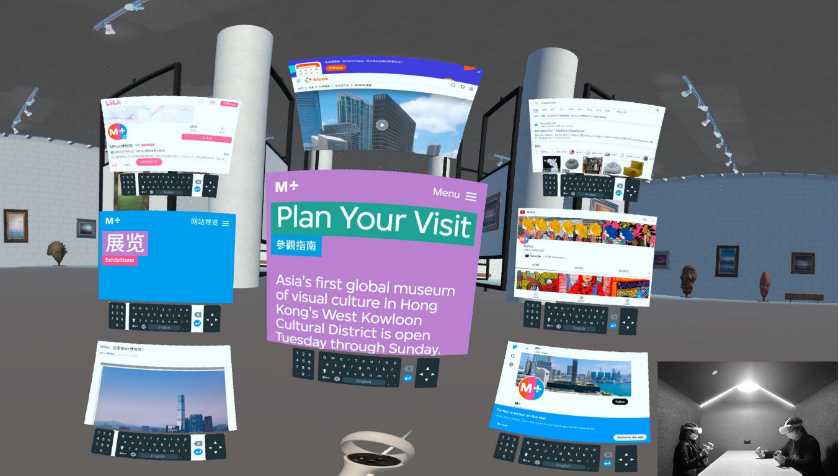 Vr prem+: An immersive pre-learning branching visualization system for museum tours